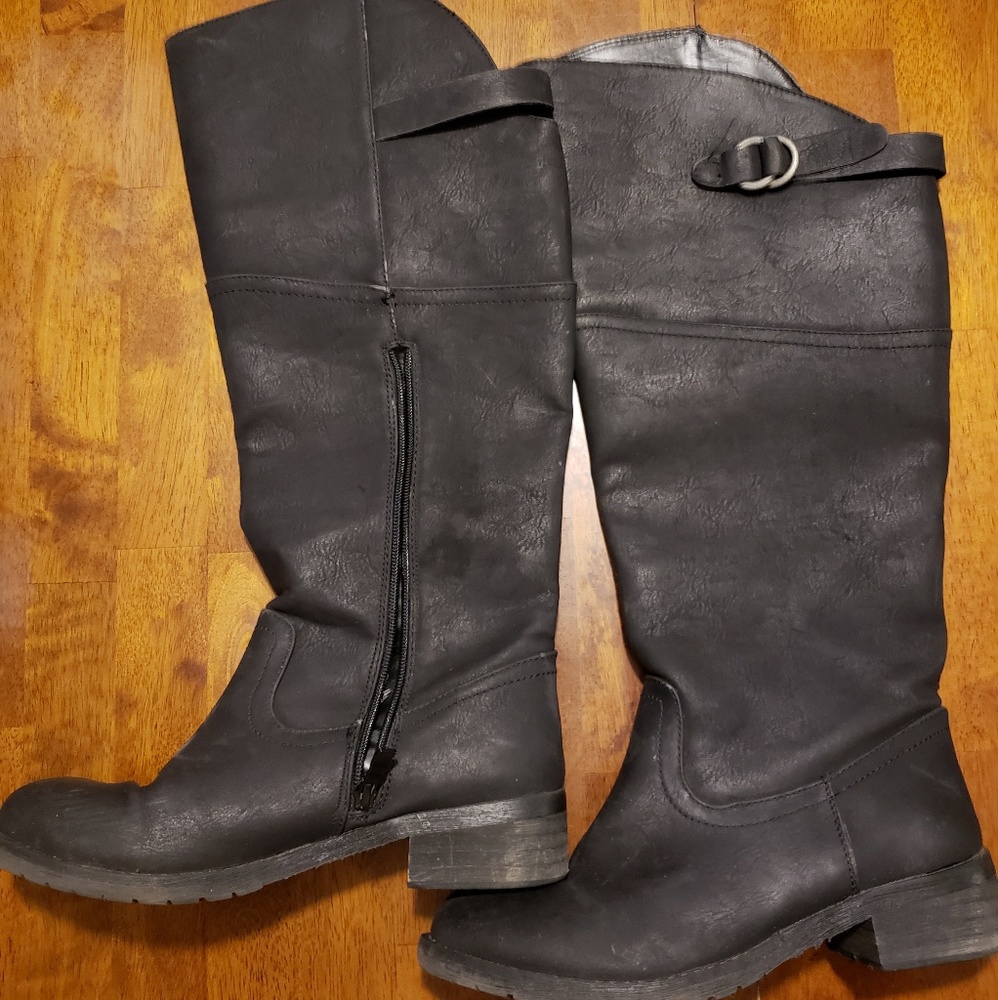 Knee high boots